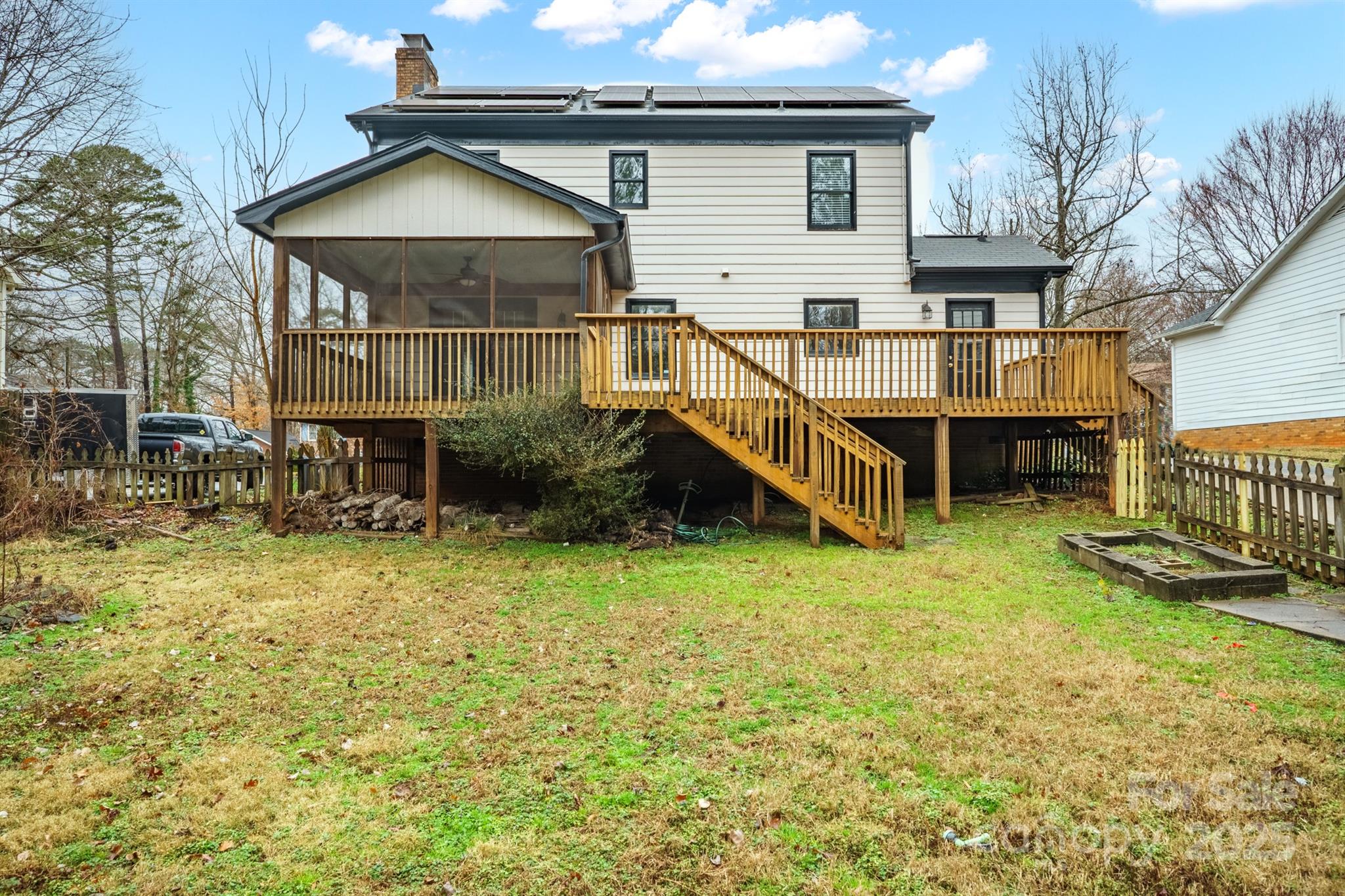 8730 Rittenhouse Circle Charlotte, NC 28270 - Photo 7 of 48 a view of a house with wooden fence
