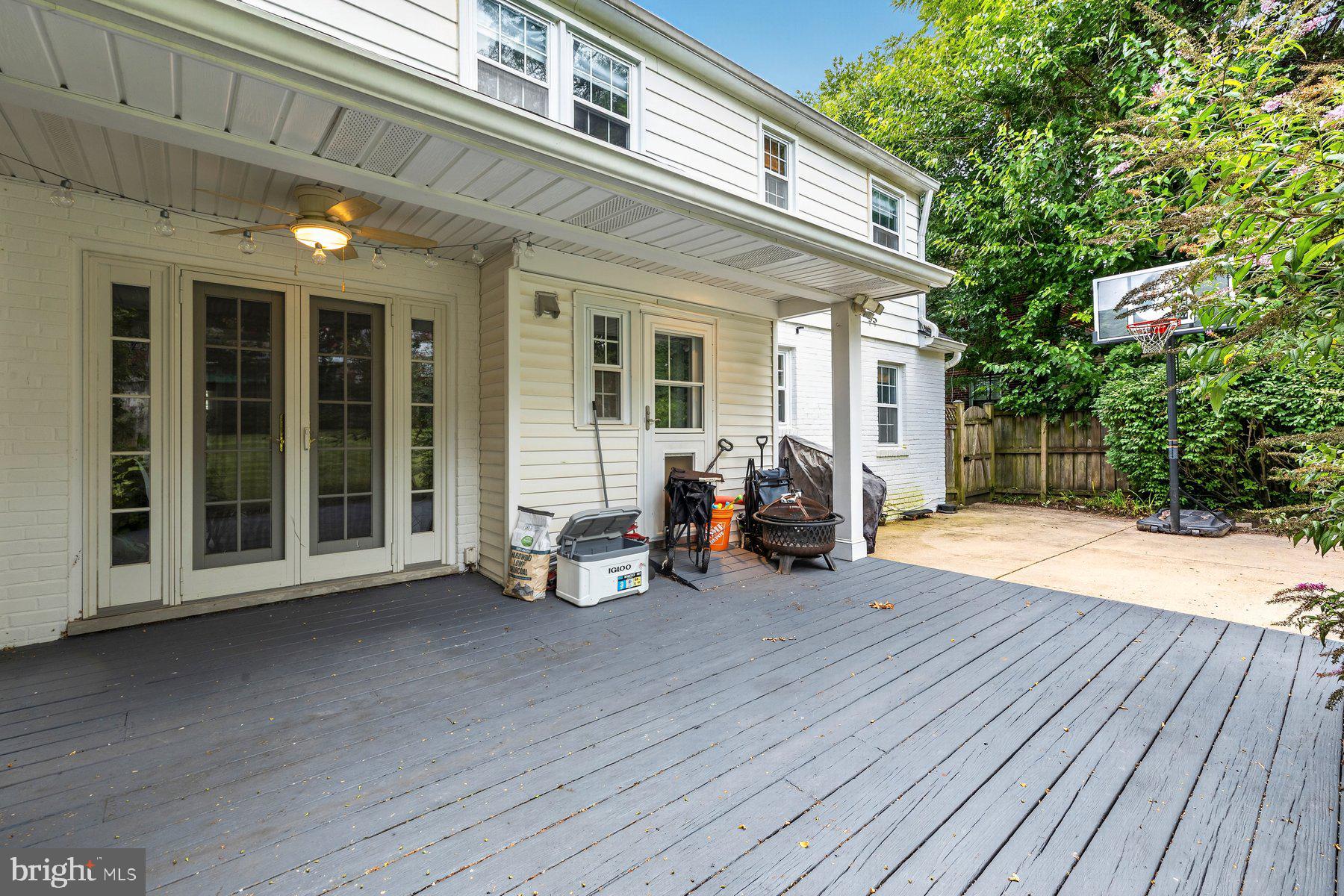 1711 Brisbane Street Silver Spring, MD 20902 - Photo 35 of 40 Backyard Porch and Patio