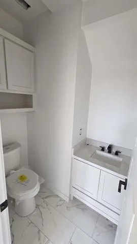 a bathroom with a sink