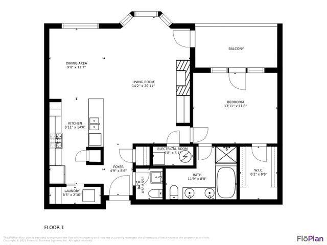 498 Albemarle Road, Unit 310 Charleston, SC 29407 - Photo 24 of 24 Floor Plan