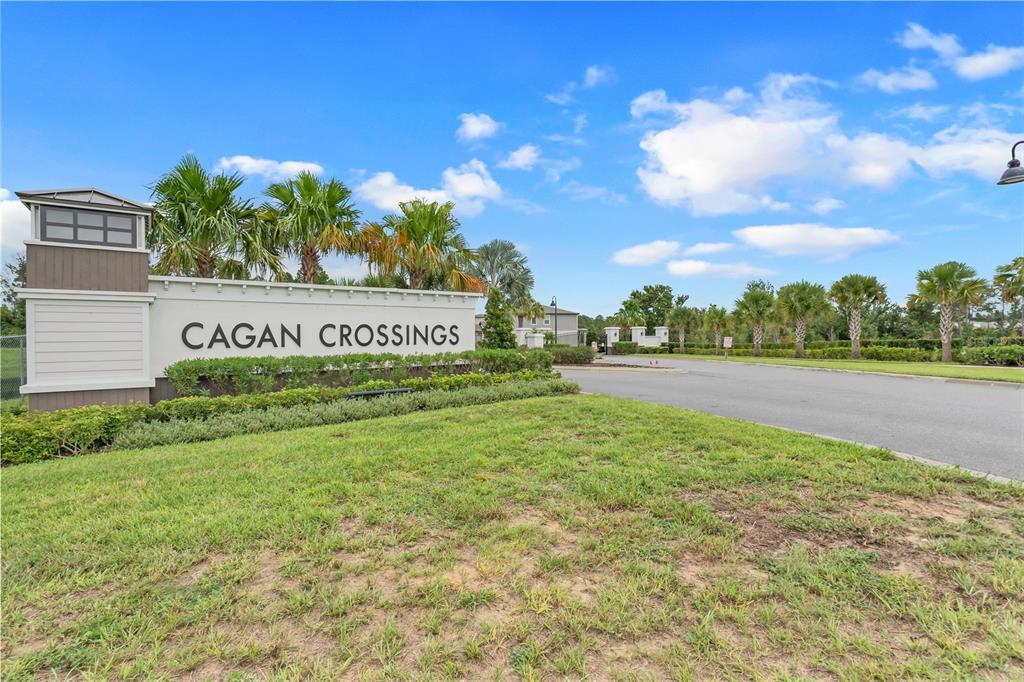 1001 Rivers Crossing Street Clermont, FL 34714 - Photo 41 of 41 a sign on the side of the road