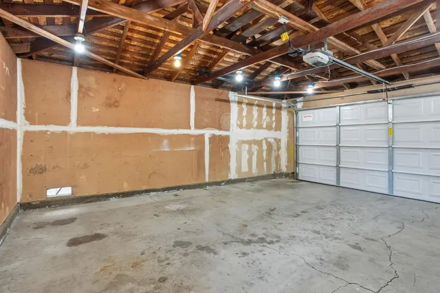 a view of a room with racks