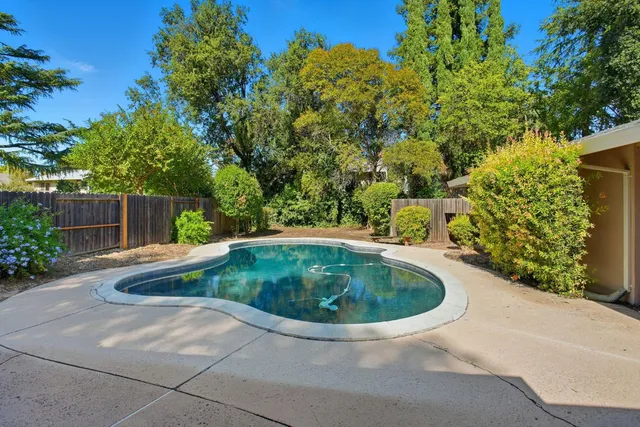 a view of outdoor space and yard