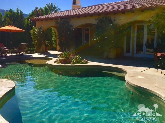 40278 Rancho Palmeras Rancho Mirage, CA 92270 - Photo 55 of 68 a front view of a house with garden