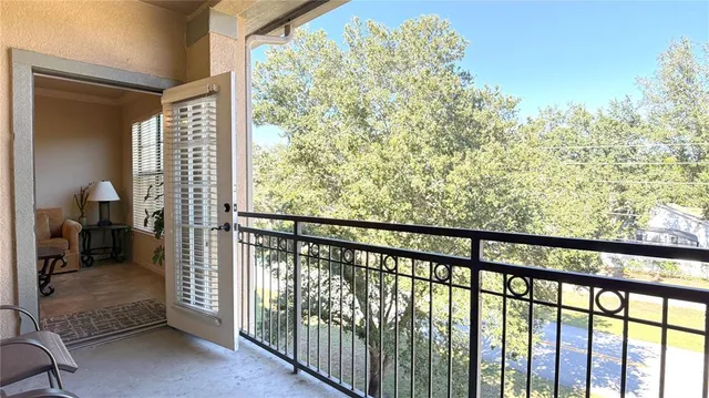 a view of front door of house