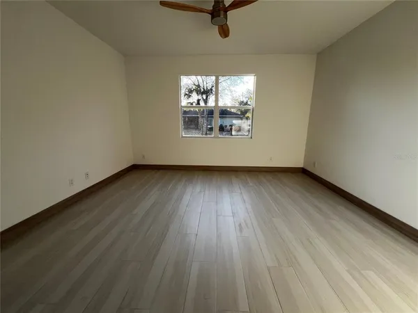 wooden floor in an empty room