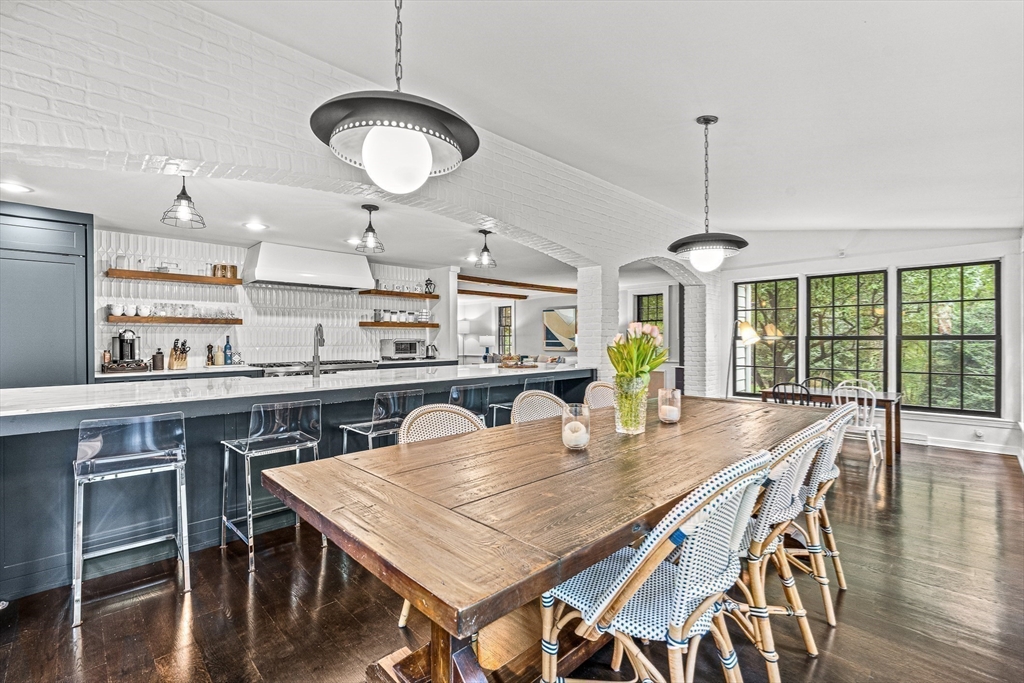19 Pelham Road Weston, MA 02493 - Photo 4 of 17 a view of a dining room and livingroom view