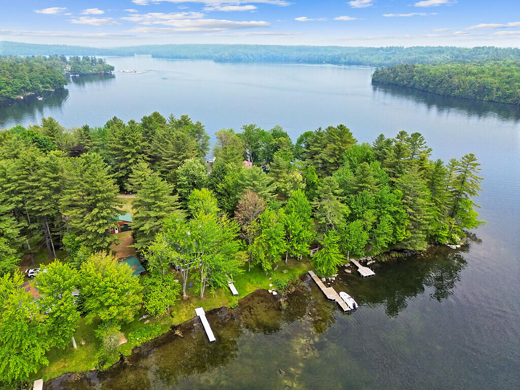 75 Spaulding Point Road Belgrade, ME 04917 - Photo 9 of 41 Aerial