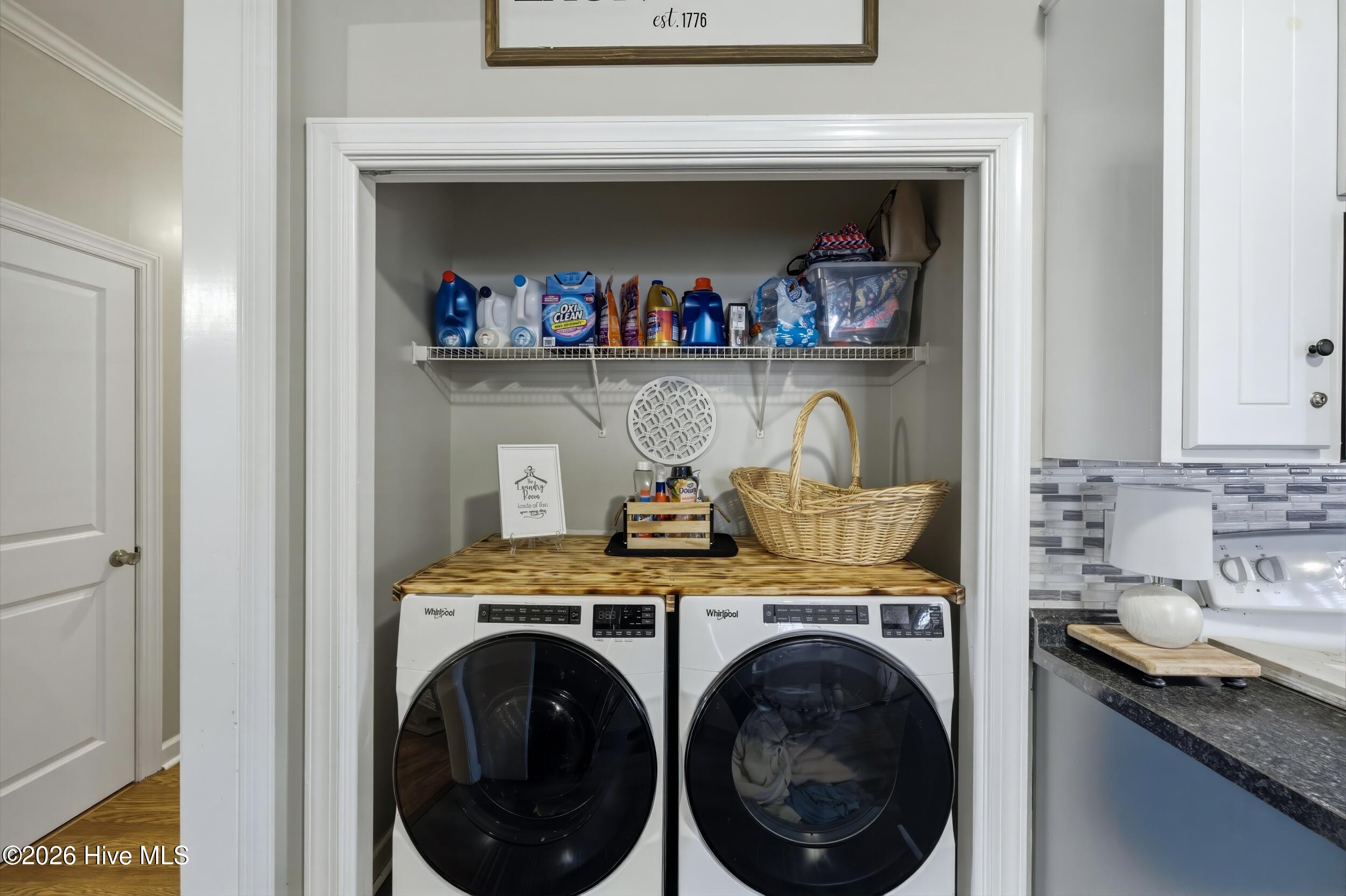 304 Sandy Knob Lane Rocky Mount, NC 27803 - Photo 11 of 31 Laundry Closet