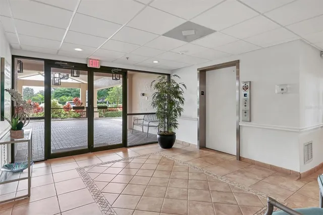 a view of empty room