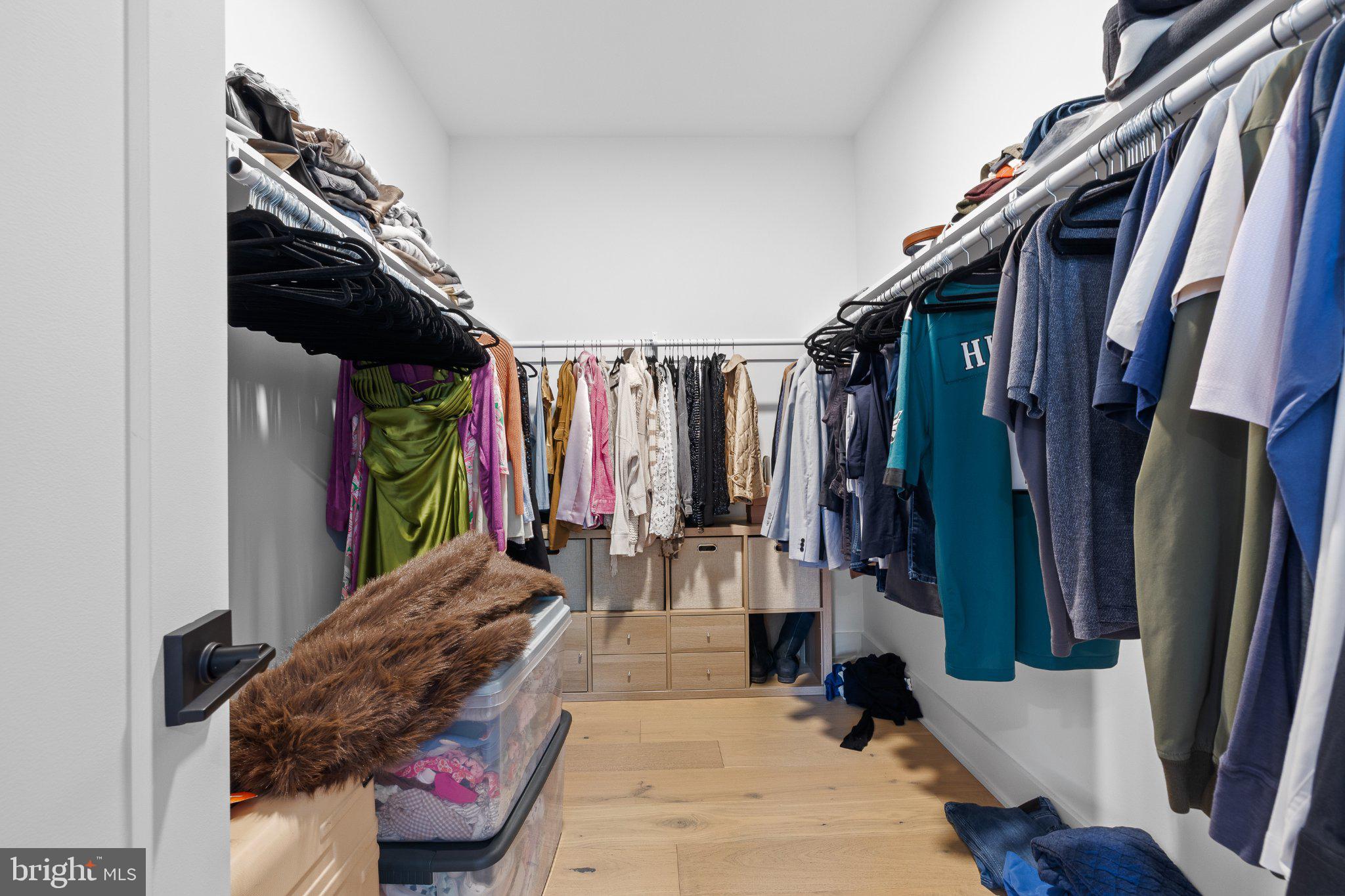 985 Henry Avenue Wayne, PA 19087 - Photo 21 of 28 Spacious closet with organized attire.