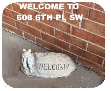 608 6th Place Southwest Washington, DC 20024 - Photo 2 of 65 Welcome stone at the entrance.