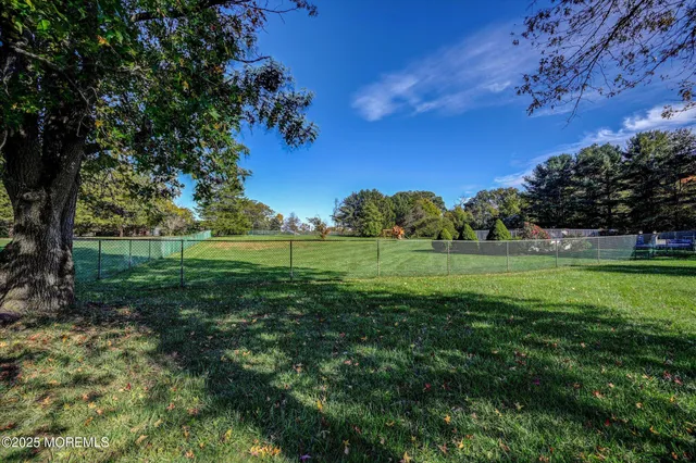 a view of a golf course