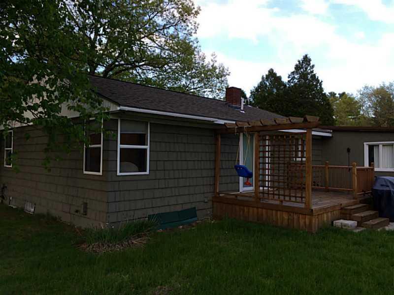 422 Sebago Lake Road Gorham, ME 04038 - Photo 5 of 19 Exterior Back. 12x16 Deck