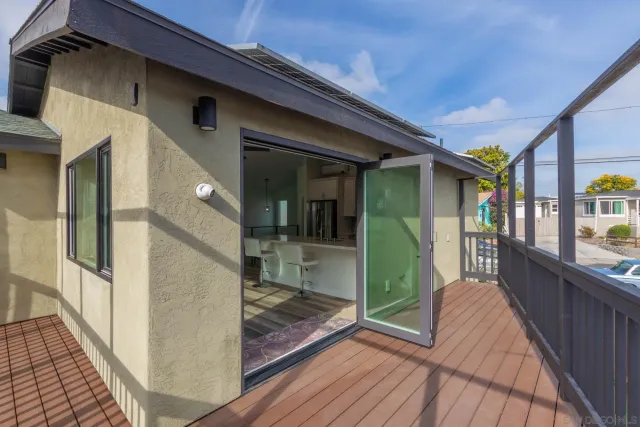 a view of a yard with large trees