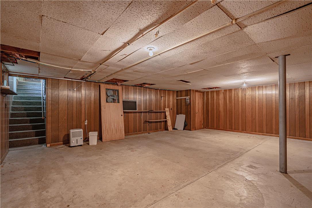 4815 Mill Road Schnecksville, PA 18078 - Photo 34 of 48 A versatile unfinished basement offers expansion potential for future customization.