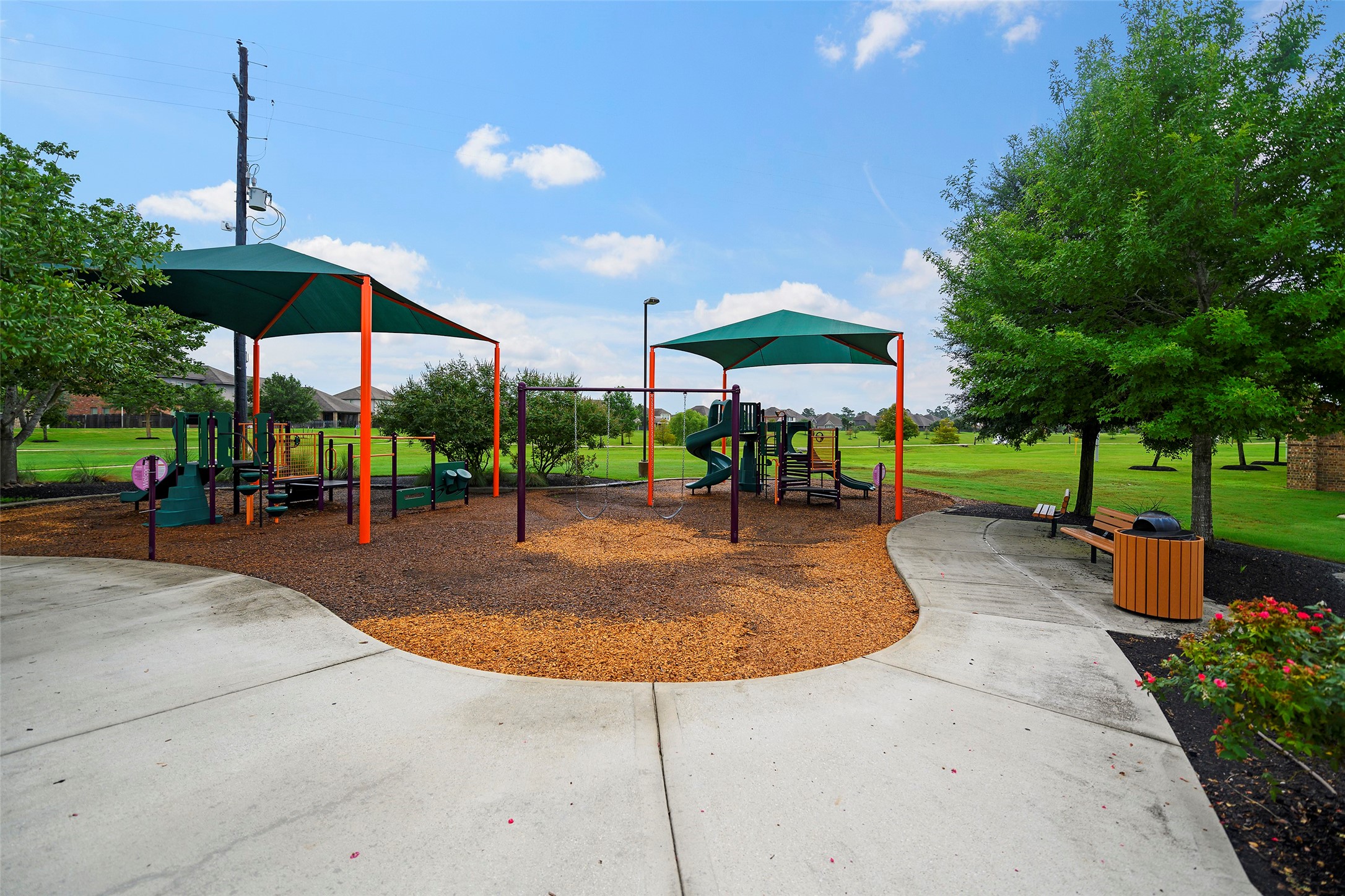 20330 Rosegold Way Spring, TX 77379 - Photo 47 of 48 Neighborhood playground surrounded by open green space and walking paths