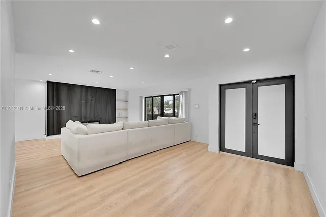 wooden floor in an empty room