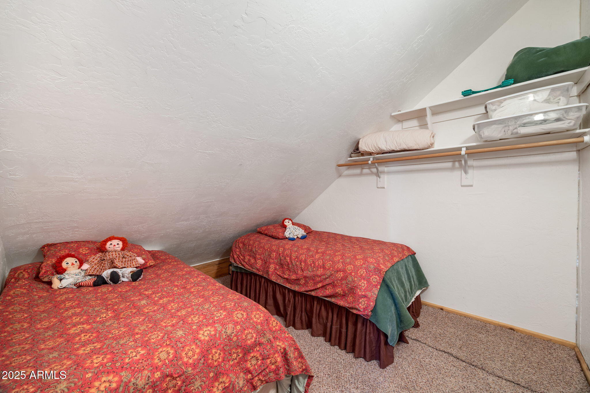 30 N1068 Greer, AZ 85927 - Photo 28 of 50 a bedroom with two beds and painted on it