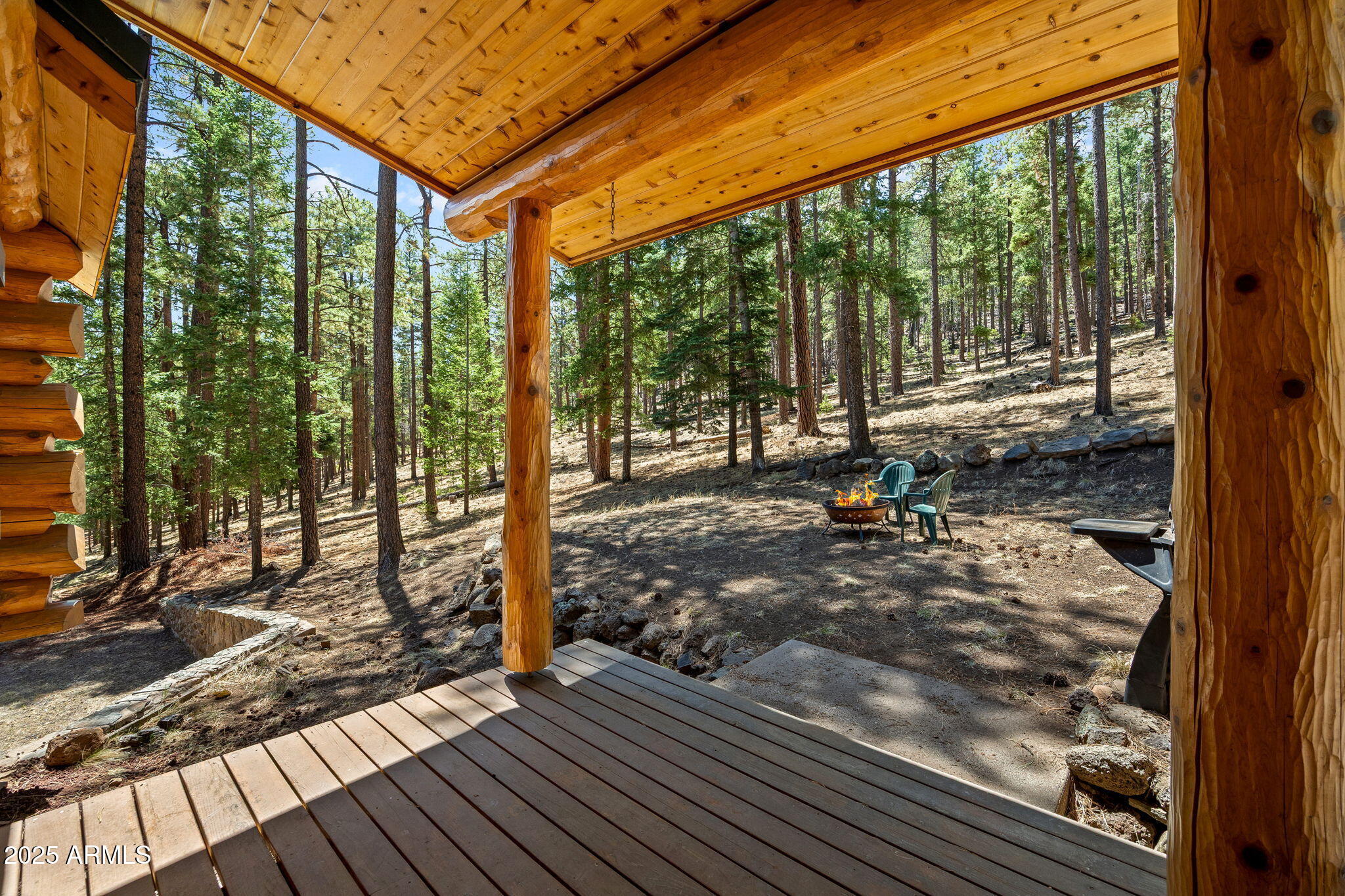 30 N1068 Greer, AZ 85927 - Photo 38 of 50 a view of a porch with wooden floor
