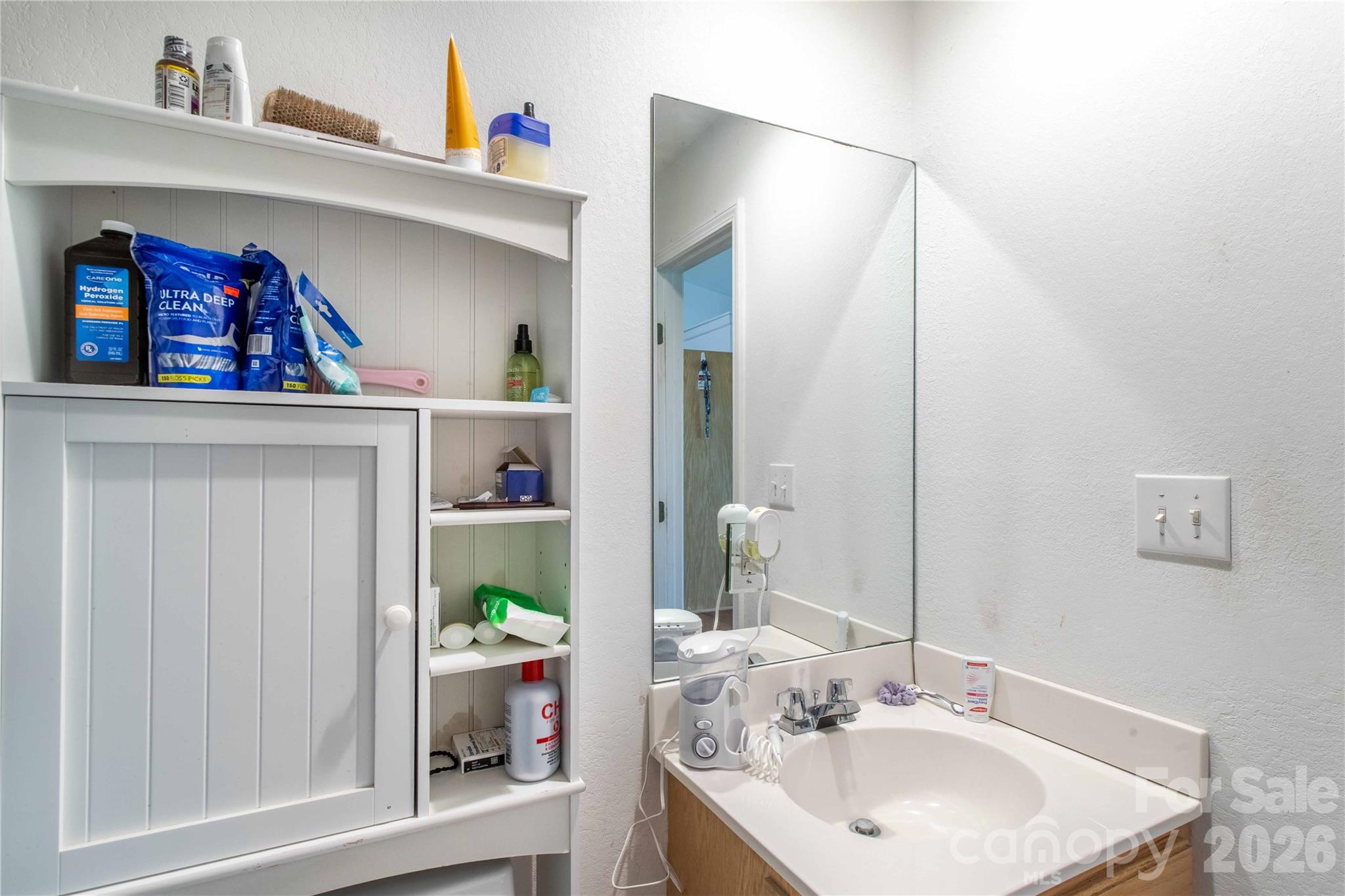 115 Knoll Ridge Waynesville, NC 28785 - Photo 26 of 35 a en suite bathroom with a sink and a large mirror