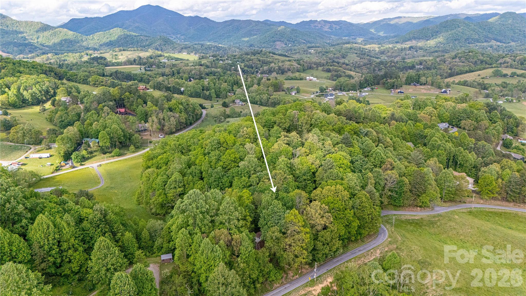 115 Knoll Ridge Waynesville, NC 28785 - Photo 10 of 35 a view of a lush green hillside and houses