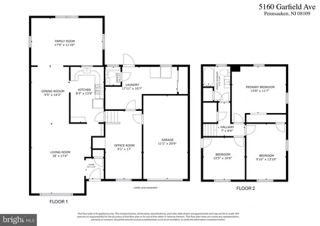 $375,000 | 5160 Garfield Avenue, Pennsauken, NJ 08109