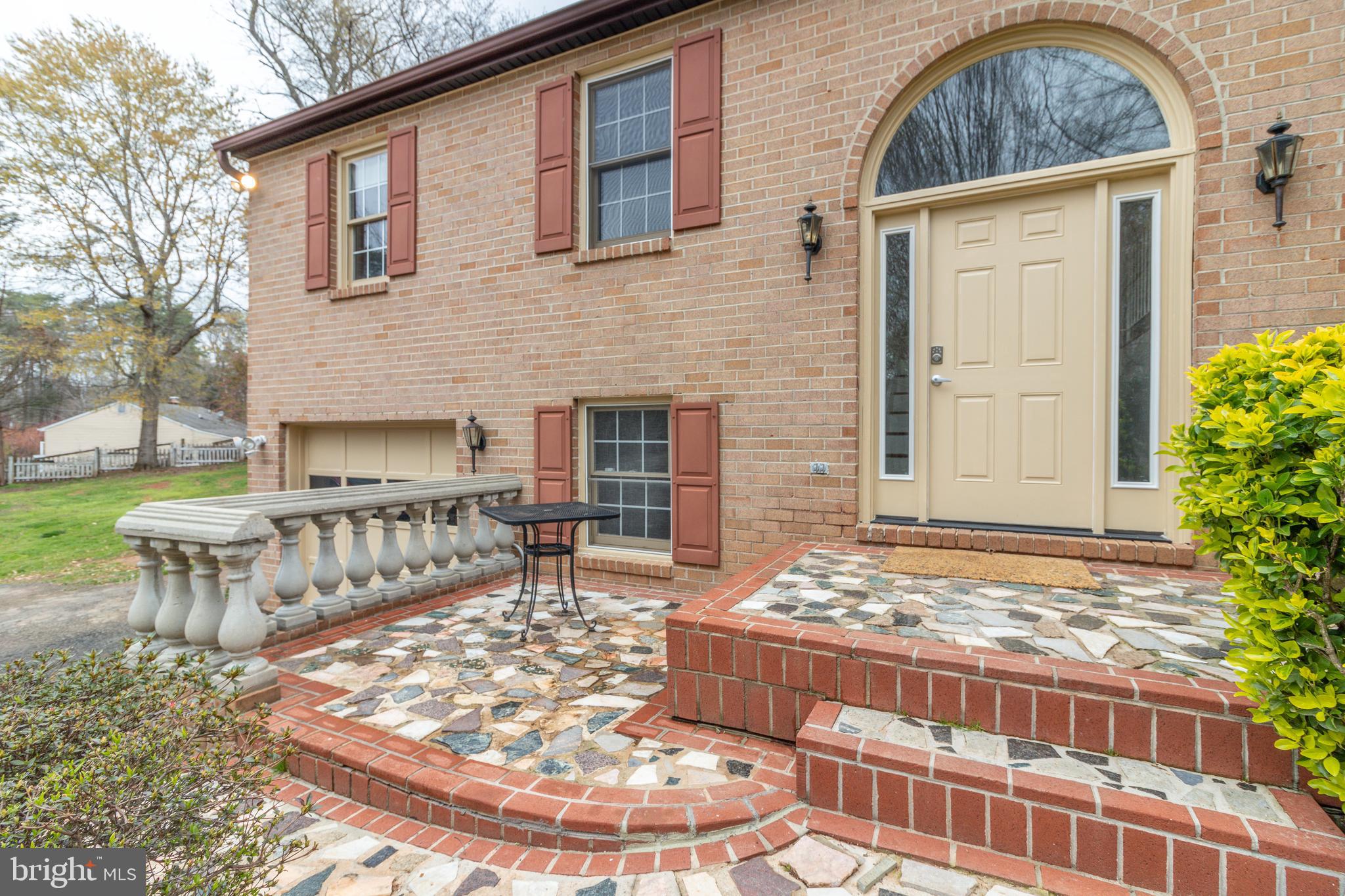 8932 Round Top Road Manassas, VA 20112 - Photo 5 of 39 Beautiful Stone Walk Way and Entrance