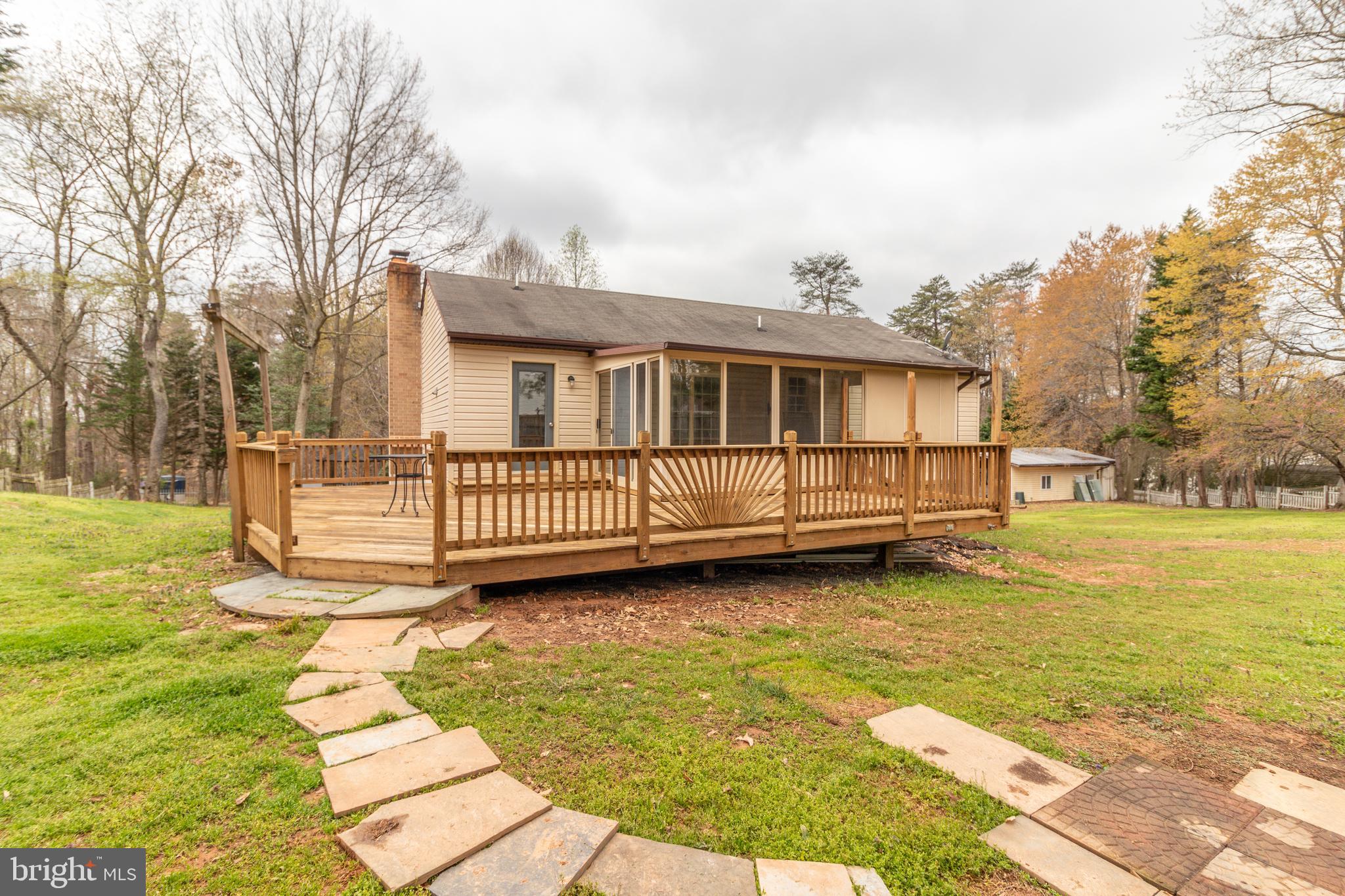 8932 Round Top Road Manassas, VA 20112 - Photo 6 of 39 Rear View of Home