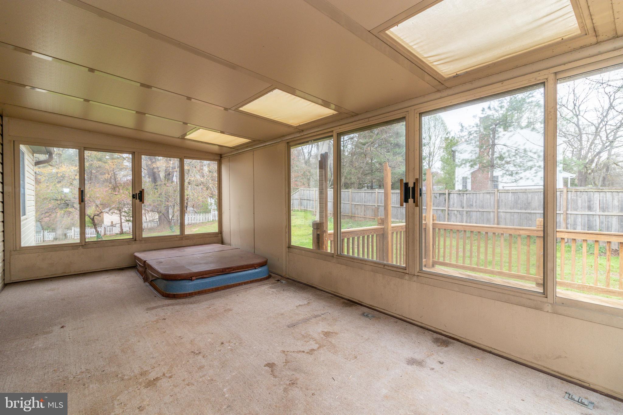8932 Round Top Road Manassas, VA 20112 - Photo 8 of 39 Sun Room with "as Is" Hot Tub