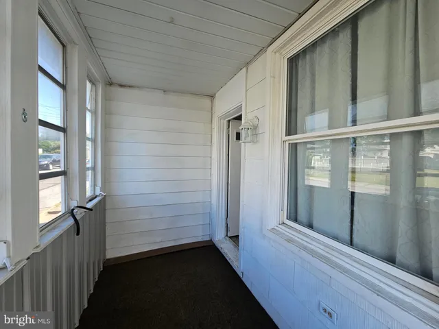 a view of front door