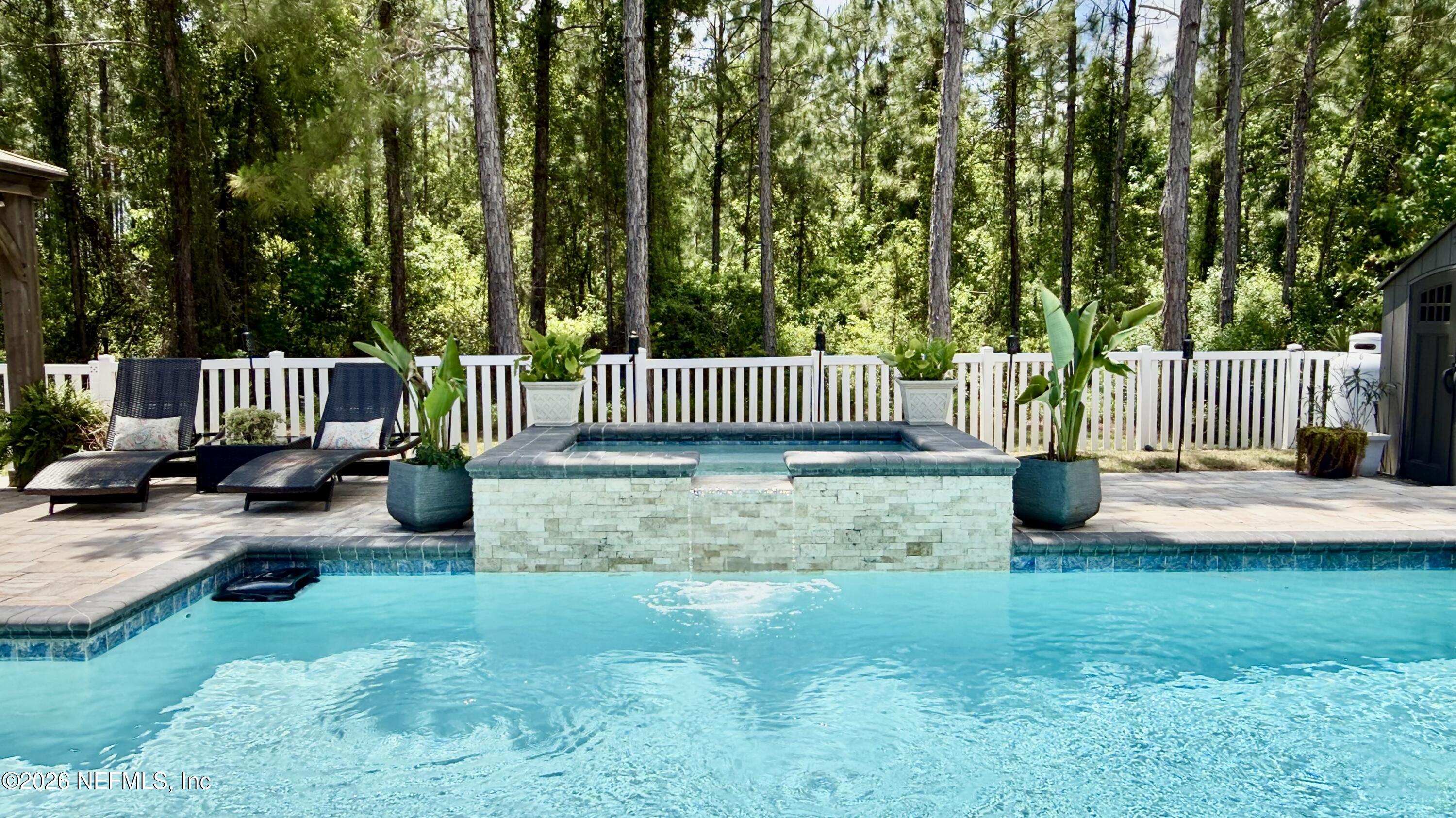 78643 Goldfinch Lane Yulee, FL 32097 - Photo 59 of 60 Spa Waterfall