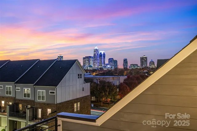 a aerial view of a house