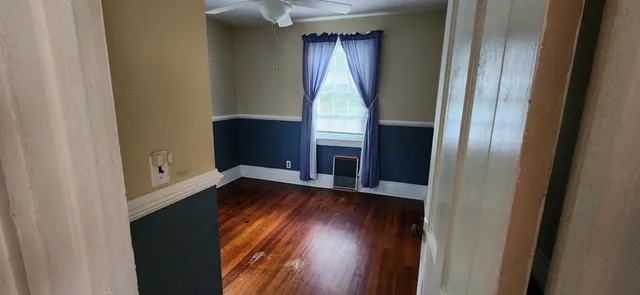 a view of an entryway door