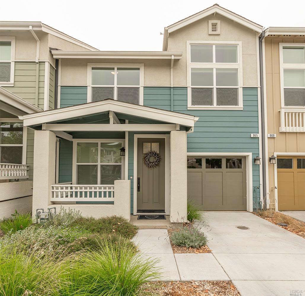 965 Prospect Avenue Santa Rosa, CA 95409 - Photo 1 of 1 a front view of a house with a yard and garage