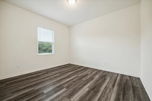 wooden floor in a room