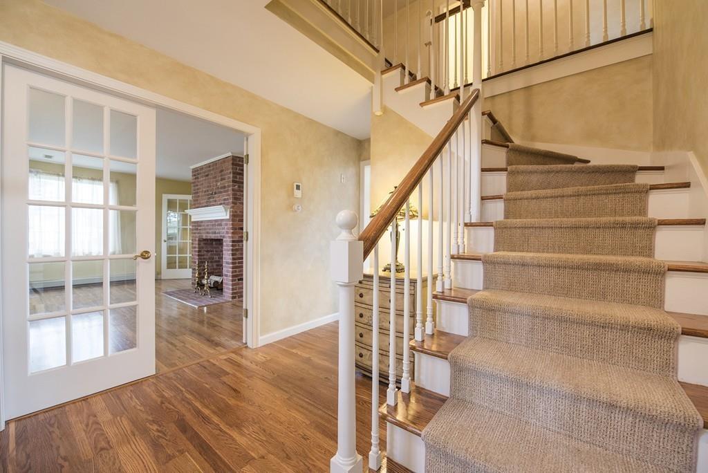 101 Plain Road Deerfield, MA 01373 - Photo 17 of 33 a view of entryway with wooden floor and stairs