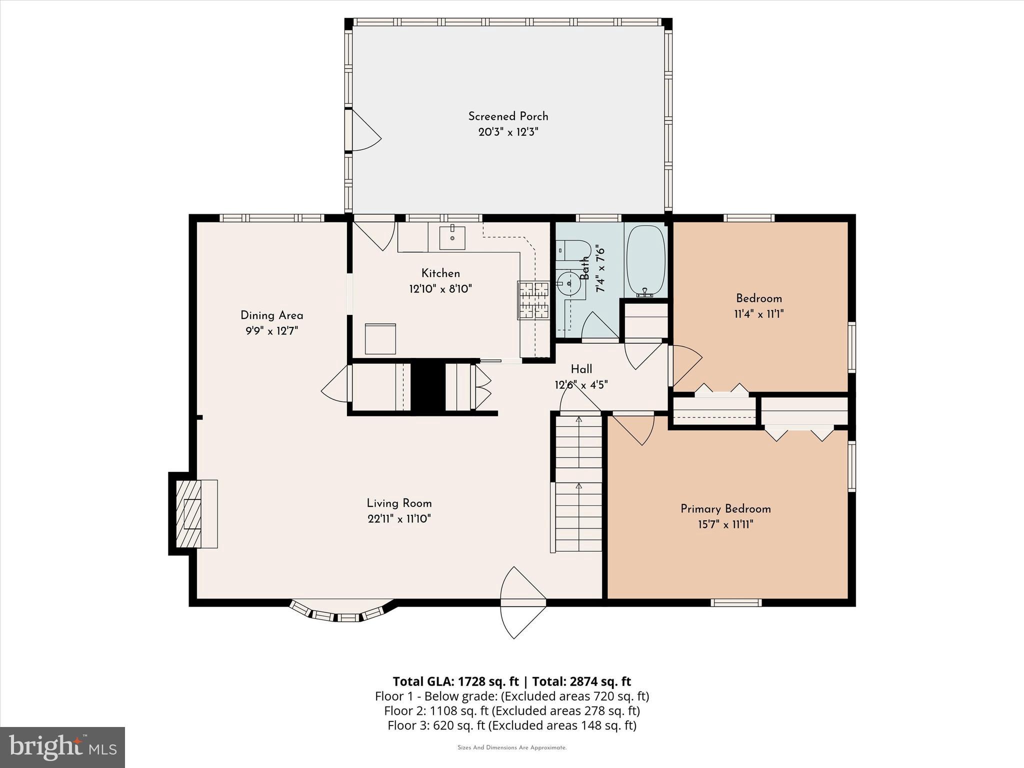 324 Valley Road Oreland, PA 19075 - Photo 30 of 31 Main Floor Plan