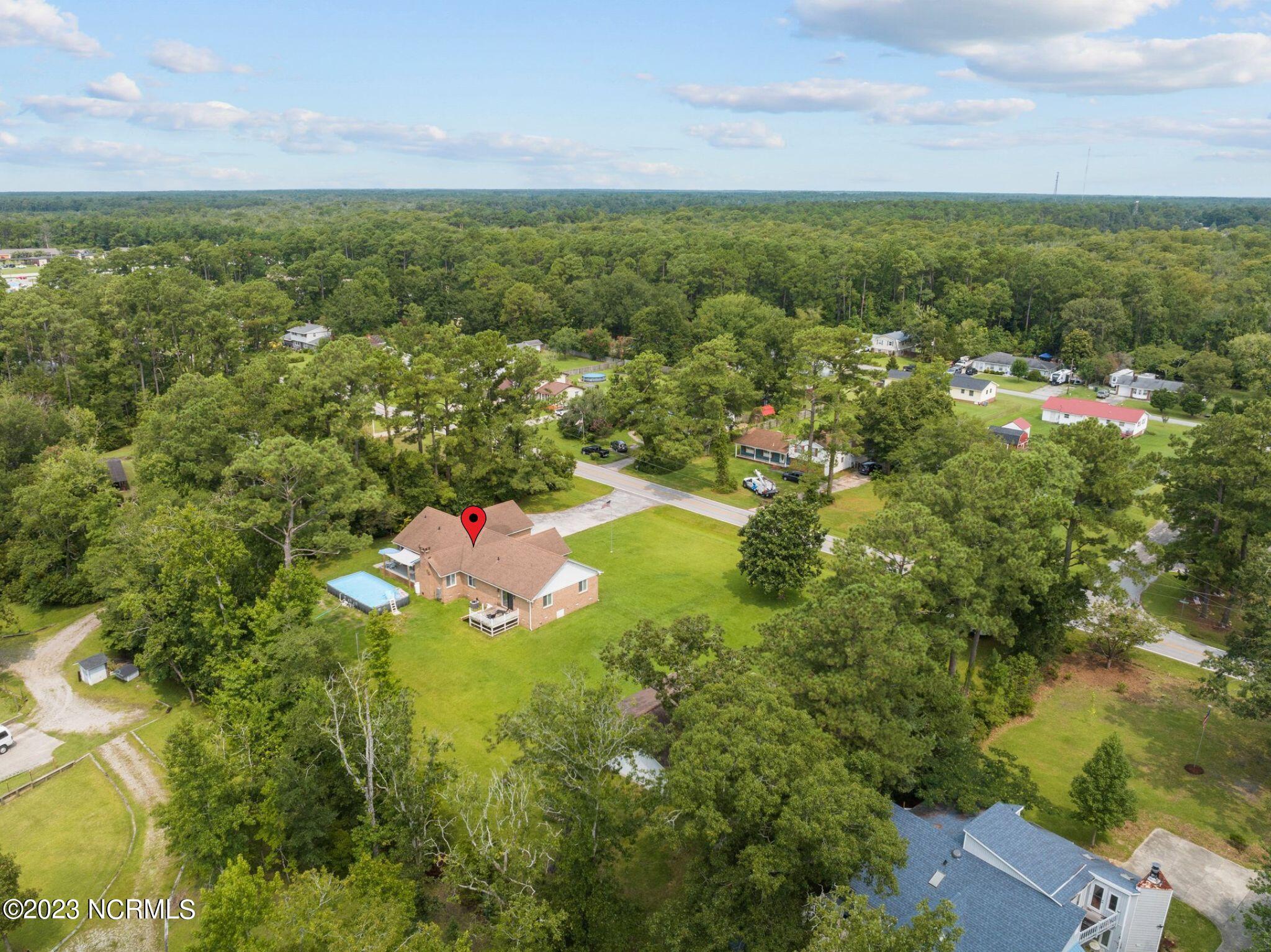 257 Roberts Road Newport, NC 28570 - Photo 49 of 49 Aerial
