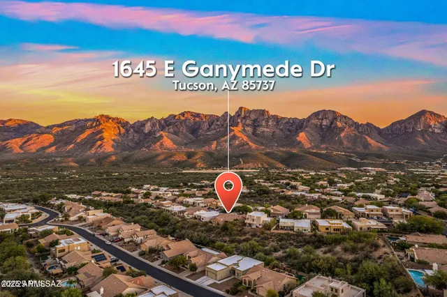 $525,000 | 1645 East Ganymede Drive, Tucson, AZ 85737