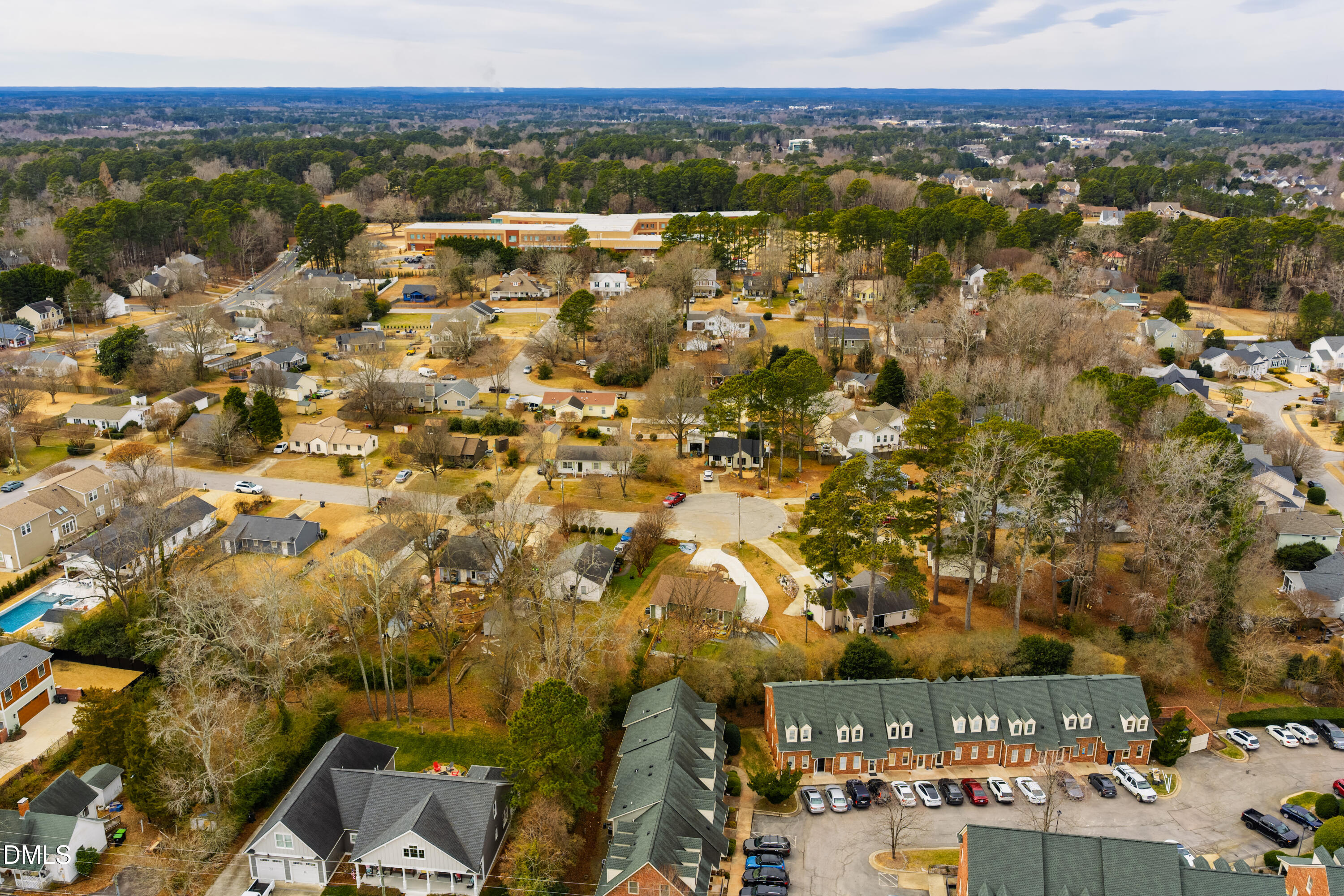130 Salem Towne Court Apex, NC 27502 - Photo 26 of 36 a view of city and mountain