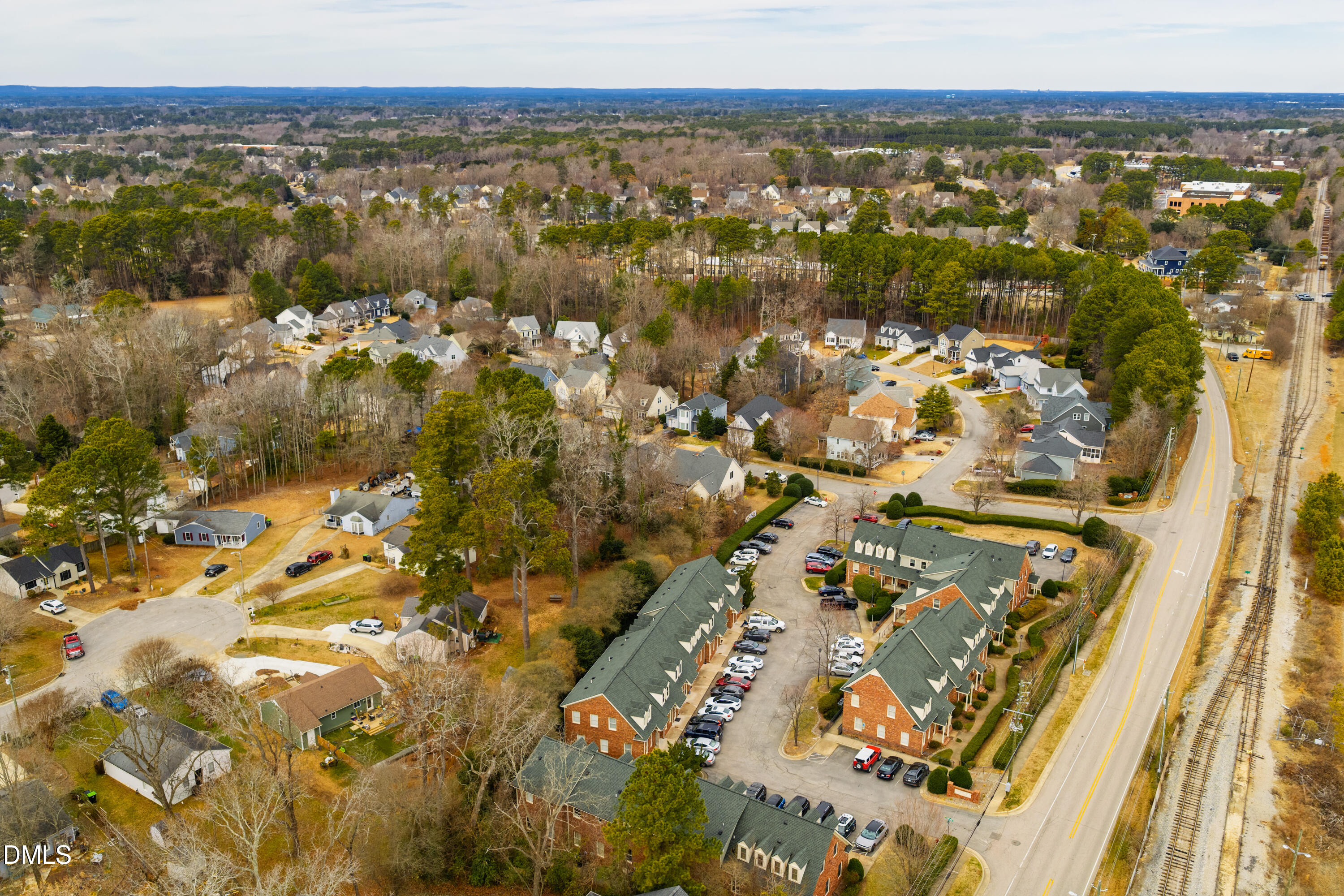 130 Salem Towne Court Apex, NC 27502 - Photo 27 of 36 view of city and mountain