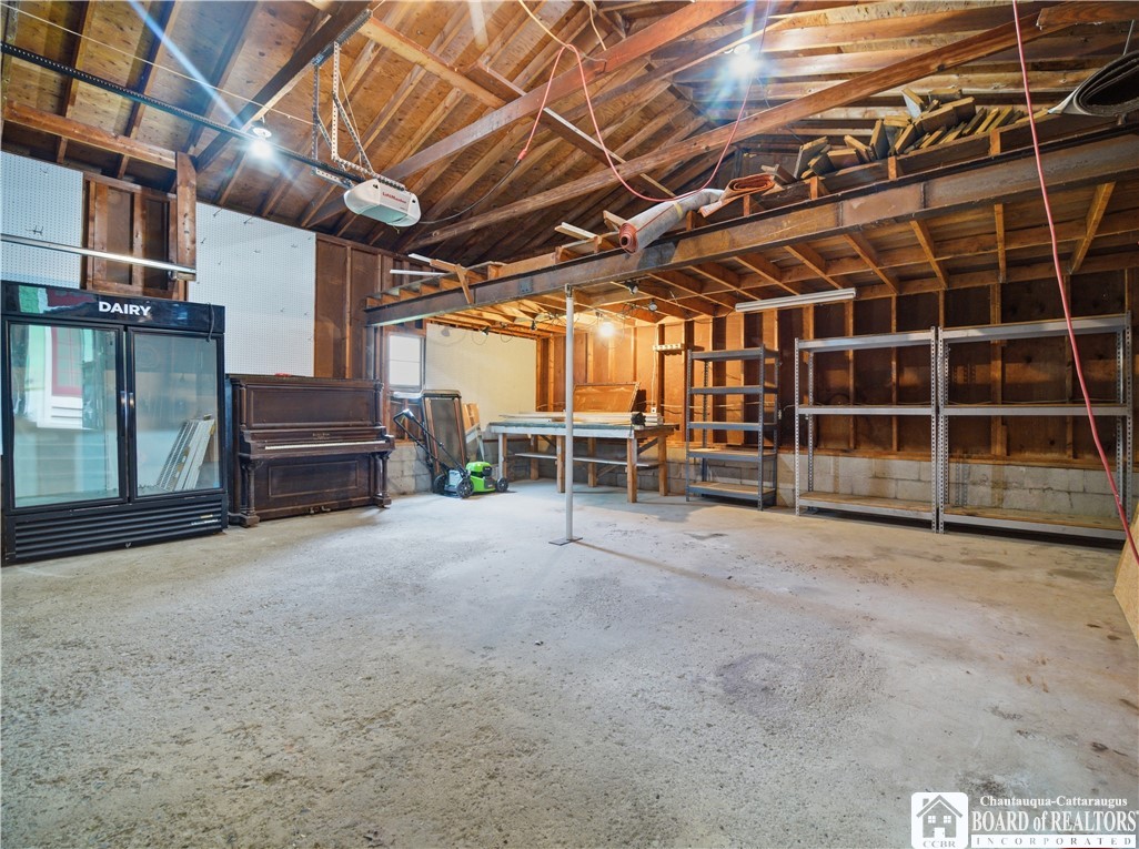 9741 East Lake Road Ripley, NY 14775 - Photo 36 of 45 The oversized garage has plenty of space to park and work!
