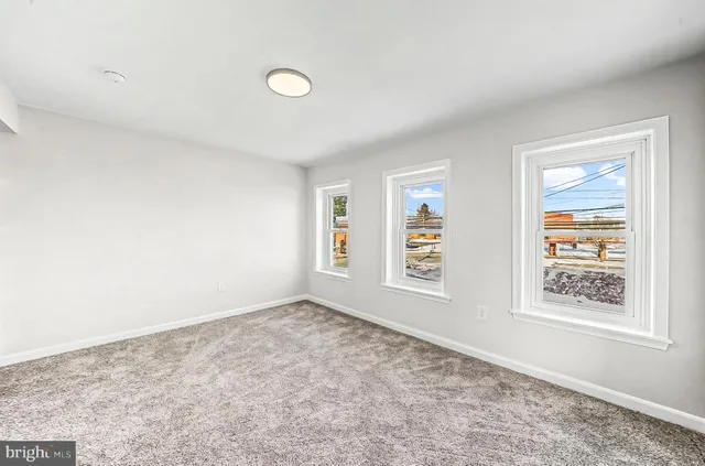 a view of an empty room with window