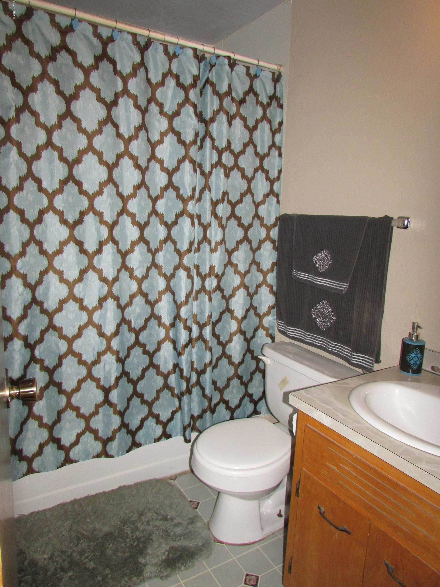 2912 Beaudry Road Moxee, WA 98936 - Photo 17 of 20 a bathroom with a sink and a toilet