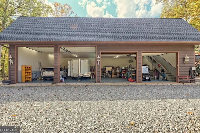 a view of a house with a porch