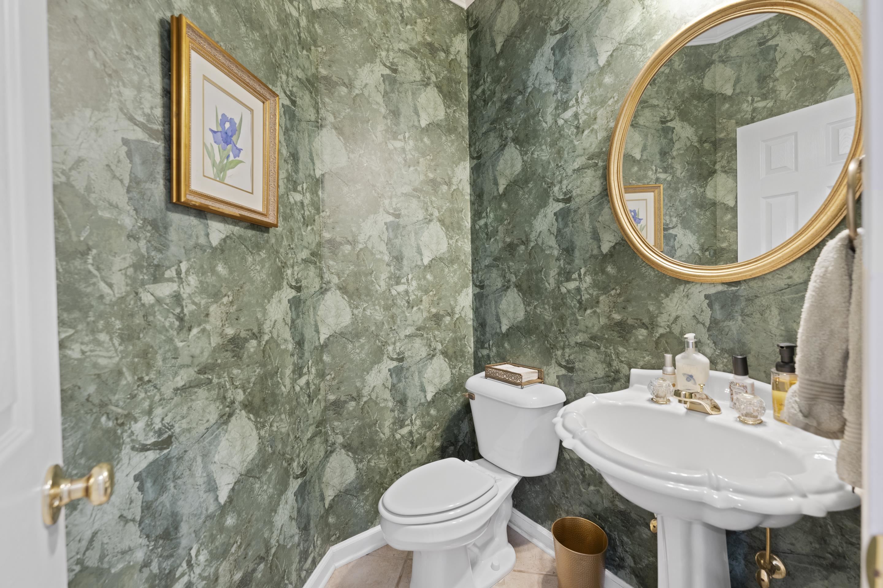 1701 Village Ridge Place Collierville, TN 38017 - Photo 15 of 38 a bathroom with a toilet and a sink