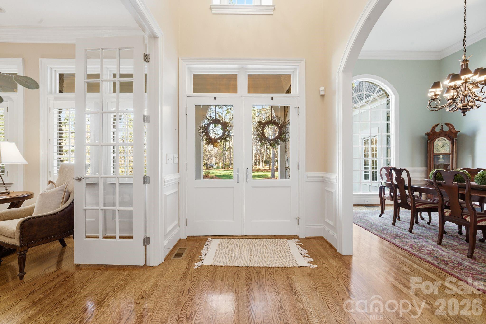 185 Quaker Road Mooresville, NC 28117 - Photo 5 of 43 a view of a livingroom with furniture window and wooden floor