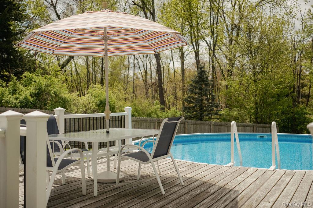 4 Echo Valley Road Red Hook, NY 12571 - Photo 31 of 33 a deck view with a seating space