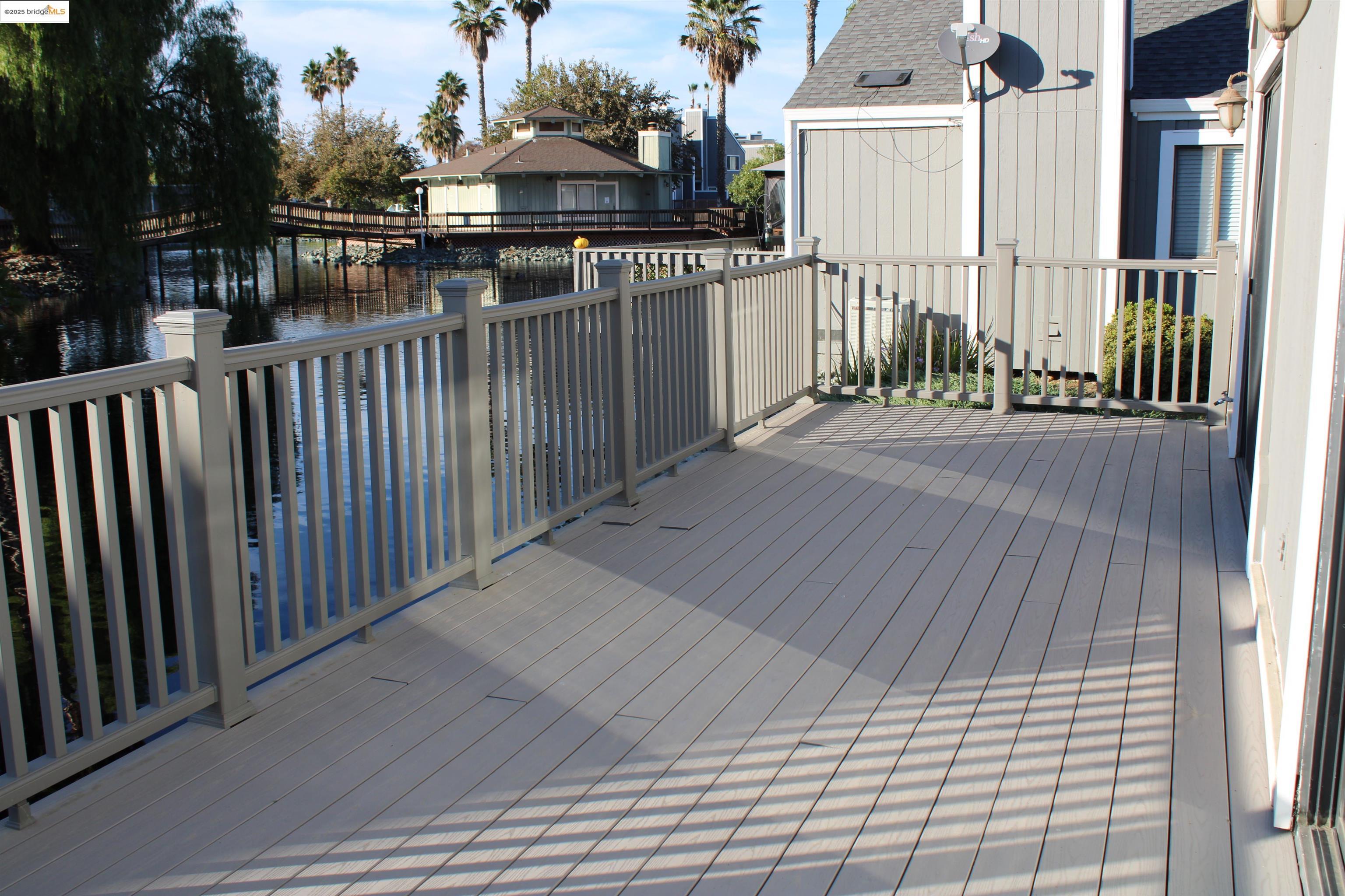 2013 Sand Point Road Discovery Bay, CA 94505 - Photo 23 of 28 a view of a balcony with wooden floor